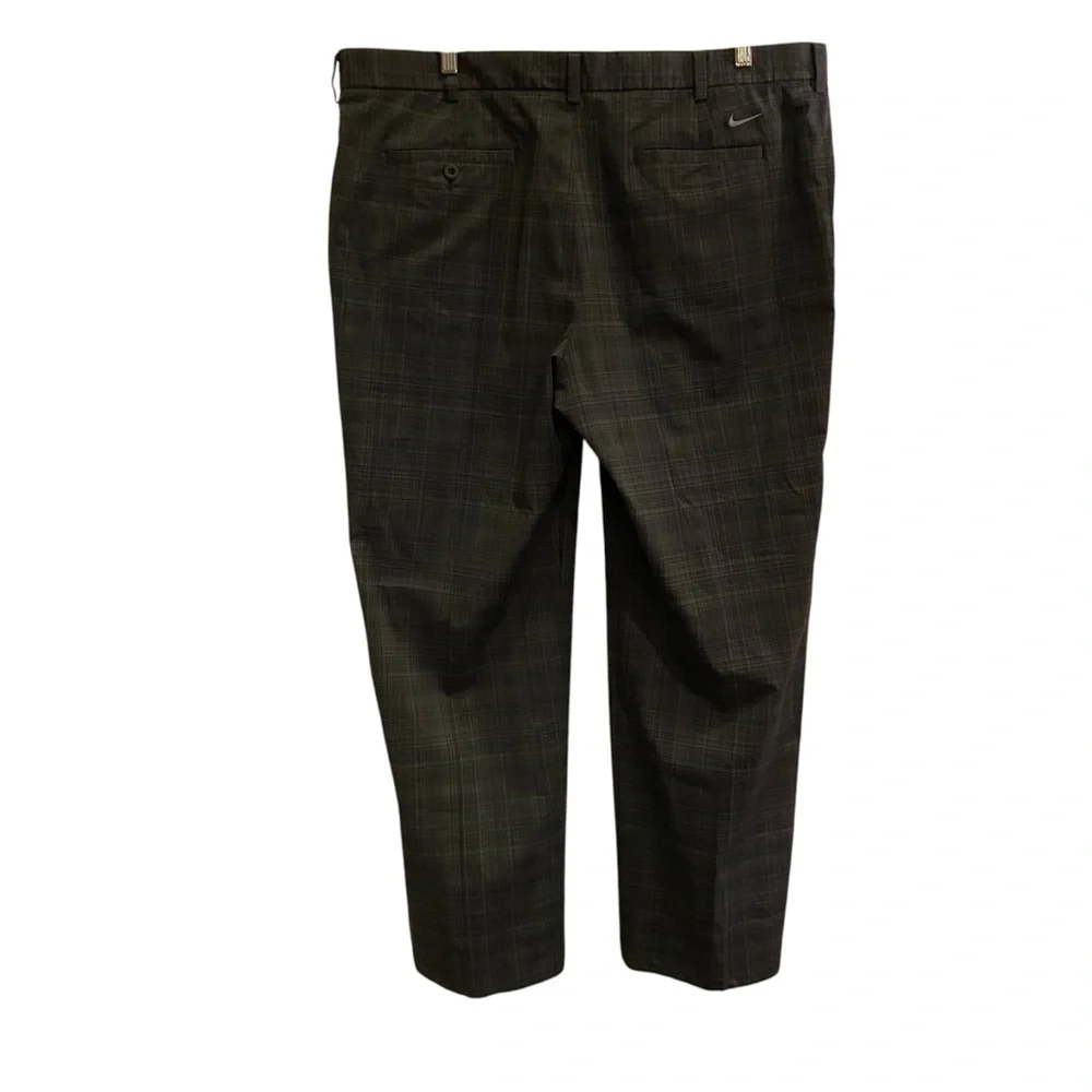 Men’s Nike Golf Tour Performance Dri Fit Plaid Pants Sz 40/30